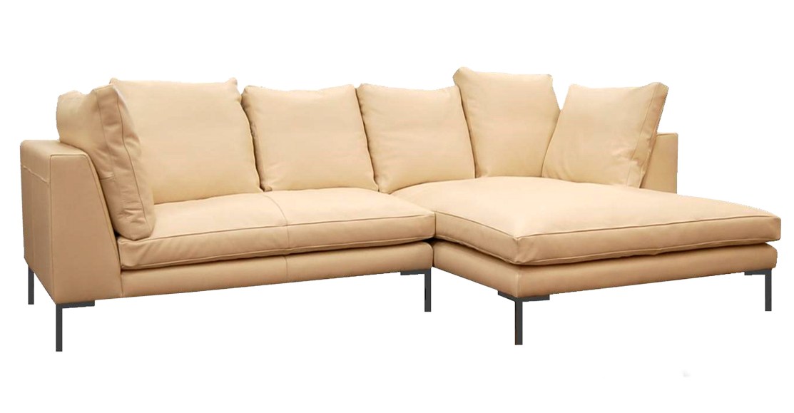 Brando Leather Sectional